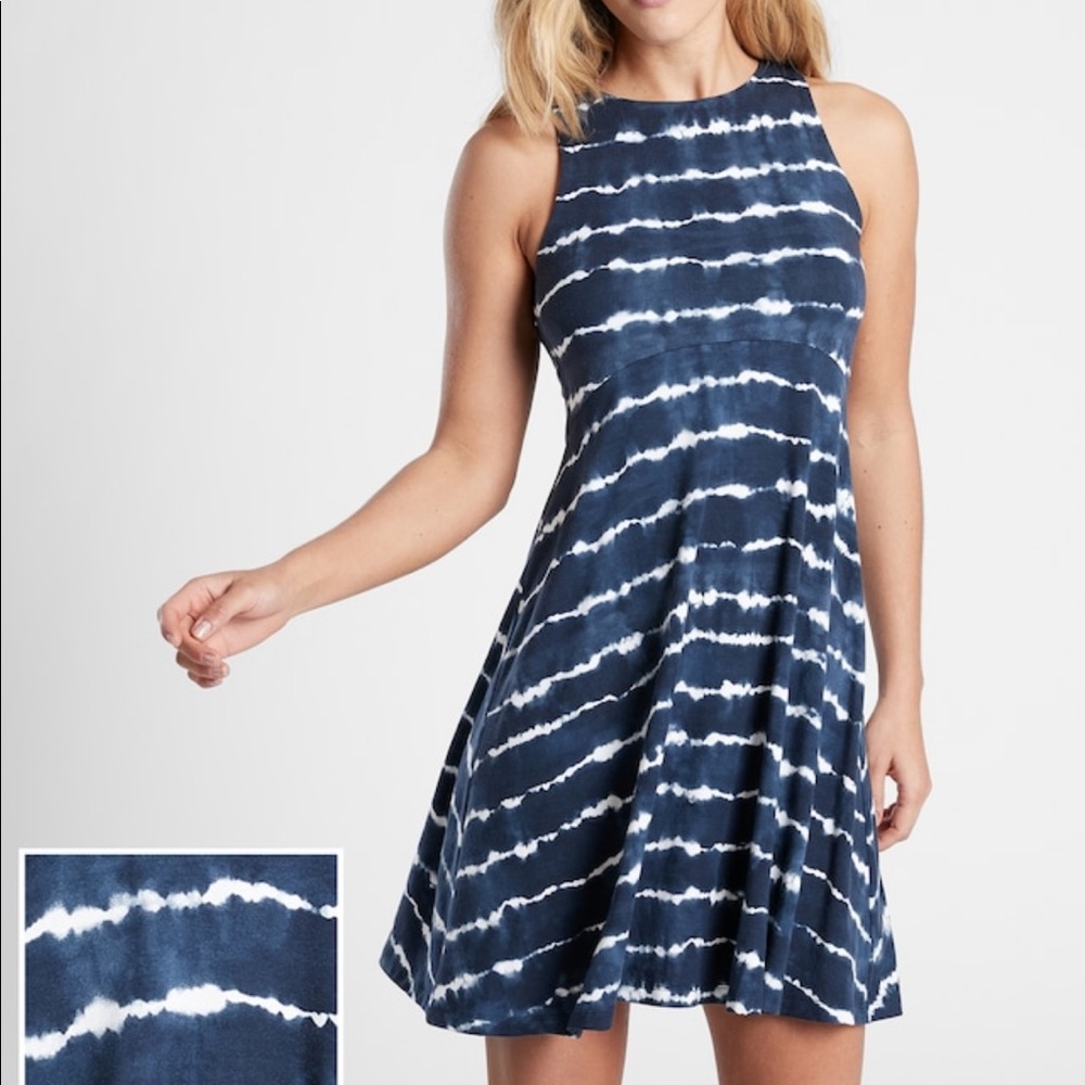 Athleta Santorini Thera printed dress